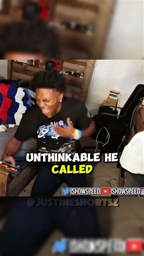 IShowSpeed Called 911 After This 😳🔥 #ishowspeed #speed #spicy