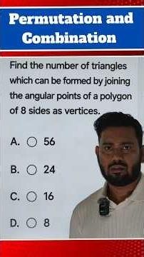 Permutation and Combination 💥