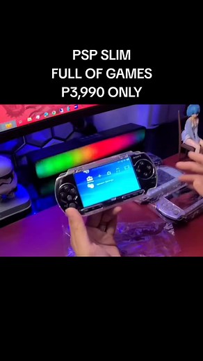 PSP SLIM FULL OF GAMES P3,990 ONLY