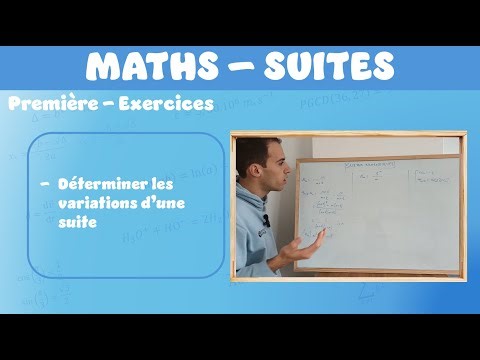 [Maths][Première] Déterminer les variations d'une suite