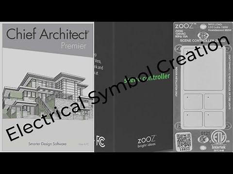 Creating and Modifying Electrical Symbols in Chief Architect X13