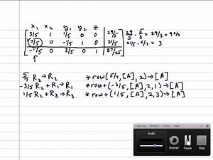 Part 2 - Solving a Standard Minimization Problem using the Dual and the Simplex Method