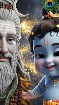 जब नन्हे कान्हा को देखकर भावुक हो गए महादेव! एक अनसुनी कथा ❤️ #KrishnaLeela #Mahadev