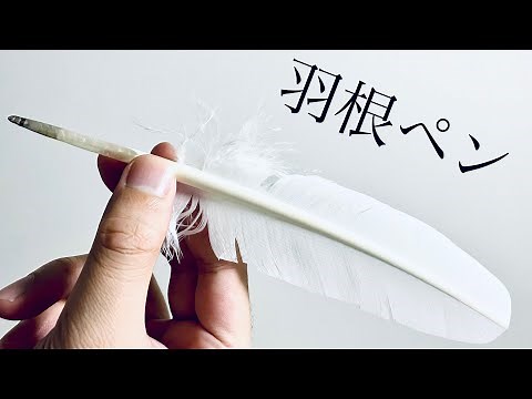 【エルバン】羽根ペンを使ってみた