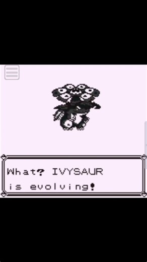 Ivysaur Evolves 💚#pokemon #pokemonred #venusaur #gamefreak #nintendo