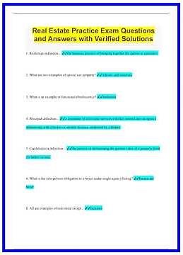 Real Estate Practice Exam Questions and Answers with Verified Solutions2182 636x882