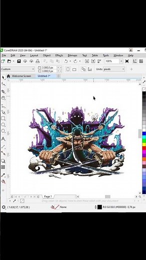 Membuat Efek Raster di Coreldraw #coreldrawtutorial #tutorialcoreldrawpemula