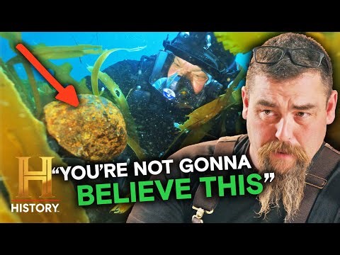 Cannonball Recovered HUNDREDS of Feet Underwater (Season 1) | The Death Coast | History