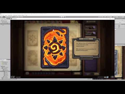 Unity Shader Graph: Hearthstone Card Back Molten Core Rework