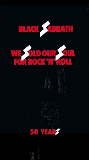Black Sabbath - We Sold Our Soul For Rock 'N' Roll