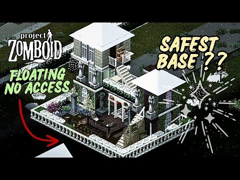 Witch's Floating Castle Base Tour | Project Zomboid