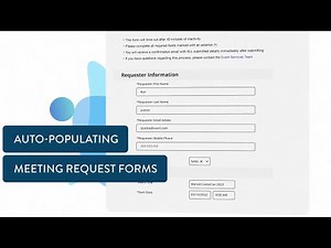 Cvent Meeting Request Forms