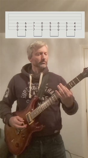 This riff is easy, but sounds awesome. You have to learn this. #howto #guitartabs