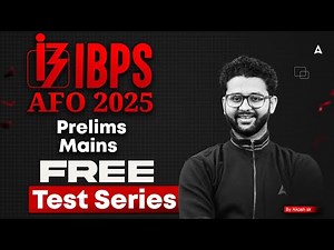 IBPS AFO 2025 | Free Test Series for Prelims & Mains | Complete Practice with Akash Sir