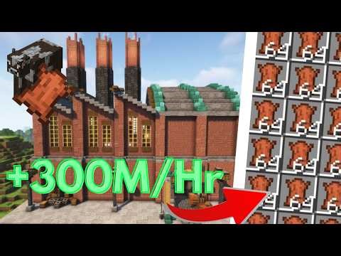 I Got RICH From Leather on the Donut SMP