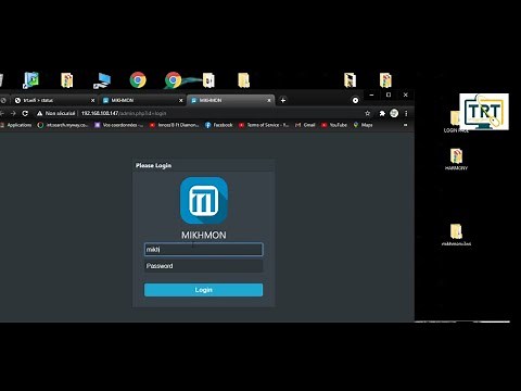 Configuration Mikrotik avec Mikmon -TRT