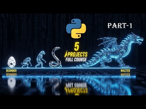 Python 3.14 Full Course 2026: Beginner to Advanced (with 5 Projects) | Mastering Python 3.14: Skills