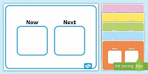 Now, Next Visual Aid