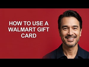 How to Use a Walmart Gift Card - KevinHowTo