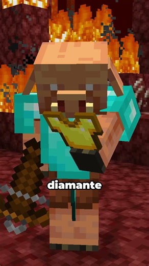 Forçando o Piglin a usar DIAMAMNTE! 🤯 #shorts
