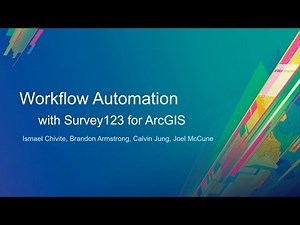 Workflow Automation with Survey123