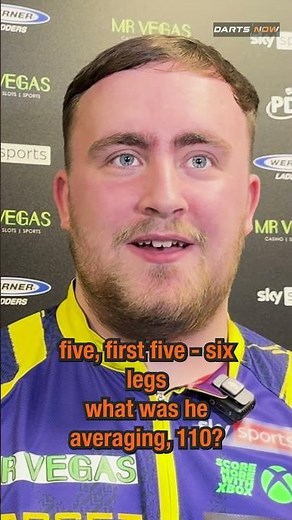 LUKE LITTLER ADMITS IT WOULDN'T DISAPPOINT HIM IF LUKE HUMPHRIES WAS FORCED TO WITHDRAW WITH INJURY