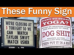 You Won’t Believe These Funny Signs Exist – Internet Can’t Stop Laughing! || LOL Daily