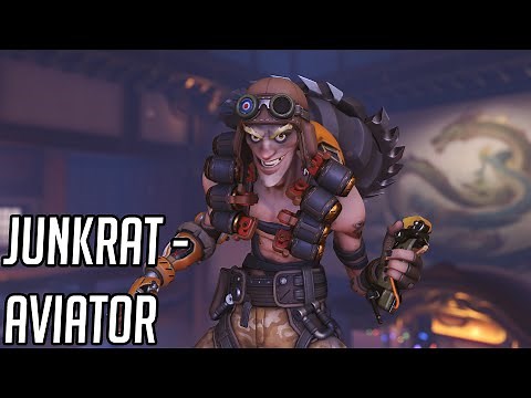 Junkrat "Aviator" Skin Showcase - Overwatch 2