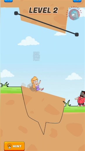 slice the bridge Game level 3 #youtubeshorts #gaming @DropGameplay228 @gaming