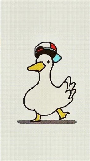 duck dancing tutorial #music