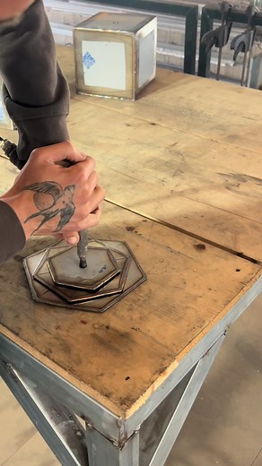 Hexagon Art & ASMR: Metal Sounds
