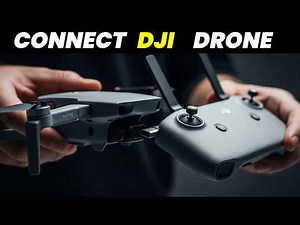 How to connect DJI Mavic Mini Drone with RC Controller