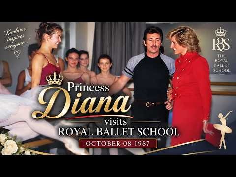 Princess Diana Visits the Royal Ballet School | October 8, 1987