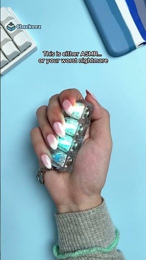 Satisfying Keyboard Fidget ASMR: Clicky Sounds for Focus & Calm