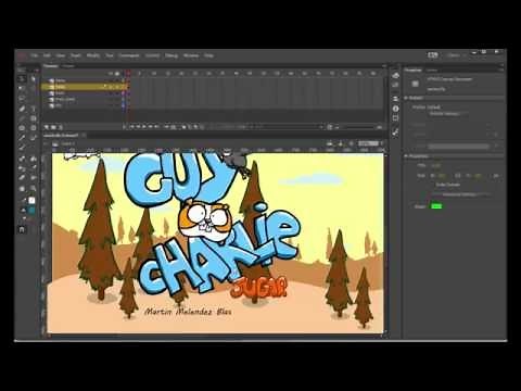 Adobe Animate - Videojuego - HTML5 - Paso 1 - Herramientas
