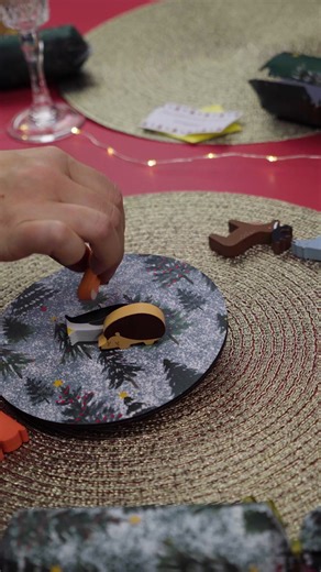 12K views · 19 reactions | Pull your crackers, stack your characters, and see who topples first! The only ones allowed to throw a wobbler this Christmas are these woodland characters as they try to balance on the board at the dinner table 璉 The balance board crackers are sure to keep you entertained all evening long. Shop Christmas crackers: https://social.lakeland.co.uk/ujldC | Lakeland | Facebook