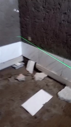 Easy Ceramic Tile Installation Using Laser Level