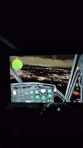 Inside the streaming pod using Microsoft flight simulator with ps5, filmed pov with meta glasses.