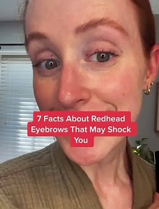 1.9K views · 33 reactions | Mind = blown 勞 Redheads are unique in every way — even in the eyebrow department! Do any of these apply to you?! Product used: Finally Have Brows ‍聆 Shop by clicking the tagged product or directly here: https://shop.howtobearedhead.com/products/finally-have-brows-tinted-redhead-eyebrow-gel | How To Be A Redhead | Facebook