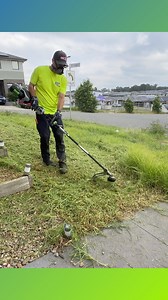 His wife calls him the "Minute Man" He provides Satisfying Overgrown Lawn clean ups in less than 1 minute. | Tim The Lawnmower Man