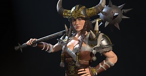 Viking Lady | Characters | Unity Asset Store