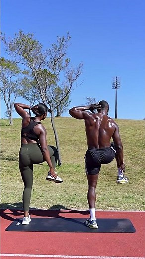Standing exercises to burn side fat #motivation #exercise