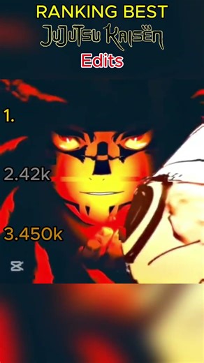 RANKING INSANE JJK EDITS PART 9 #shorts #viral #jjkgame