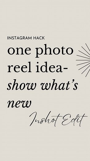 Aanvi | Instagram Growth & Business Coach on Instagram: "REEL TUTORIAL- Promote 5 PRODUCTS ✨⤵️ Here is the easiest way to create a reel that showcases 5 products for your next small business reel. The BEST part? It only needs ONE photo. ✨ Step By Step: 1. Take a picture of your products on a shelf 2. It’s actually better if it’s horizontal. 3. Put the photo in Inshot or Capcut 4. Increase clip length to 8 seconds 5. In the beginning, end, and at every 2 seconds- Drag the photo to show a new prod