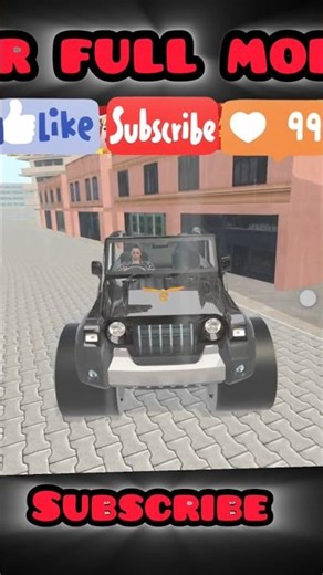 Thar Full Modify 😱 Black Beast Build | Indian Theft Auto Simulator 🚘🔥