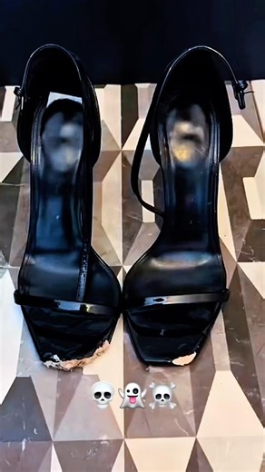 Let's Fix My YSL Heels 👠✨ | Luxury Heel Restoration & Satisfying Repair #Shorts#ysl #yslheels