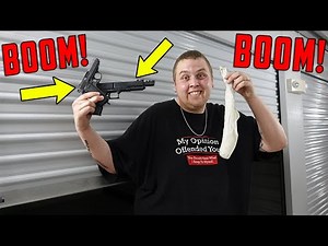 Found HIDDEN IN SOCK! Loaded With WEAPONS! Storage Unit Finds Worth BIG MONEY! Huge Profit Margin!