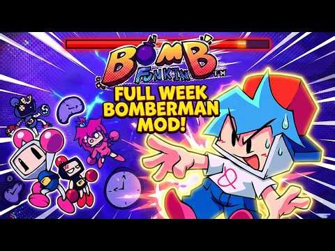 Friday Night Funkin' Bomb Funkin V1 Update FULL WEEK (All GamePlay GamePlay / Secrets) - FNF Mods