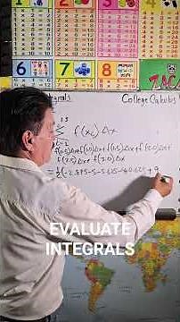 MASTERING INTEGRALS: EASY STEPS TO EXPRESS AND EVALUATE | COLLEGE CALCULUS