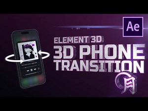 How to do 3D Phone Transition After Effects VFX tutorial #7